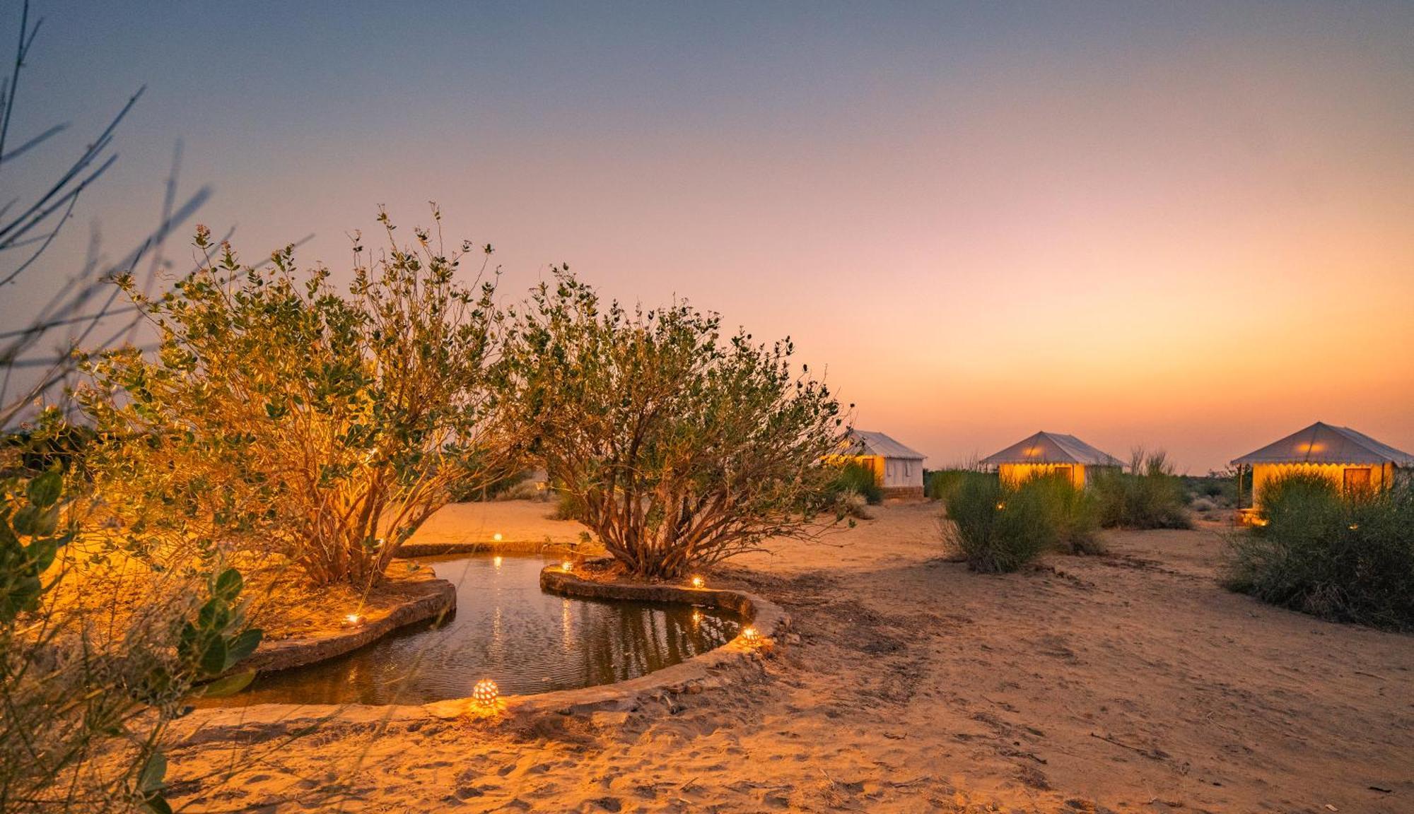 Sangram Desert Camp Dzsaiszalmer Kültér fotó