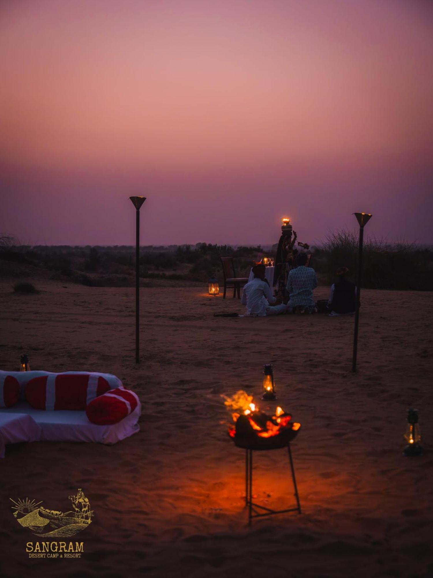 Sangram Desert Camp Dzsaiszalmer Kültér fotó